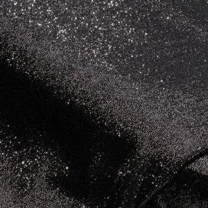 Elastik-Jersey, schwarz/silber