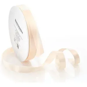 Satinband, creme, 15 mm, 50 m