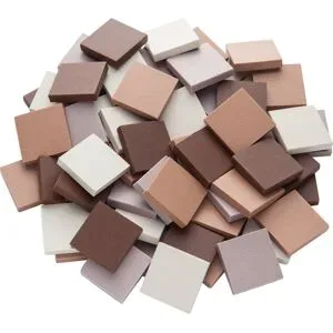 Ceraton-Mosaik braun-mix, 20 x 20 mm, 280 g