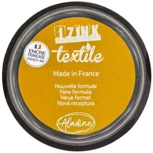 IZINK Textil Stempelkissen, gelb