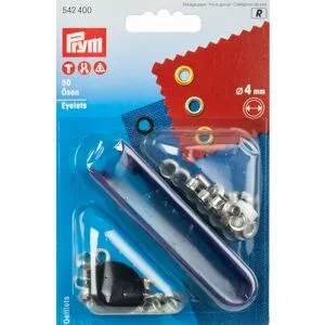 Prym Nähfrei-Ösen, Größe: 4 mm Ø, Inhalt: 50 Stück