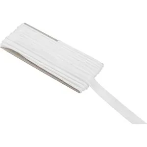 buttinette Baumwoll-Paspelband, weiß,  2,4 mm Ø, 5 m