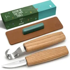 Schnitzmesser-Set, 2 Stück