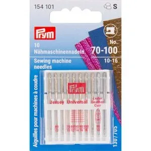 Prym Nähmaschinennadeln, Mischpack, Stärke: 70?100, Inhalt: 10 Stück