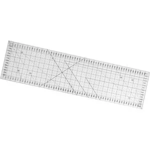 buttinette Rollschneider-Lineal, in cm-Einheit, Größe: 16 x 60 cm