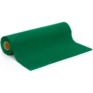 Filz, Stärke 1 mm, 10 m Rolle, dunkelgrün
