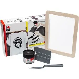 Siebdruckset für Textilien