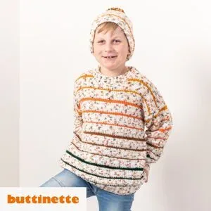 Strickanleitung - Jungenpullover aus Woll Butt Versailles
