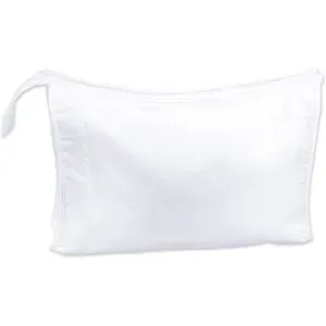 buttinette Kosmetiktasche, weiß, 20 x 6 x 14cm
