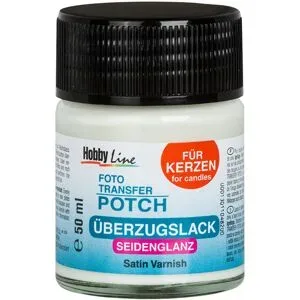 C. Kreul Foto Transfer Potch Überzugslack für Kerzen, seidenglanz, 50 ml