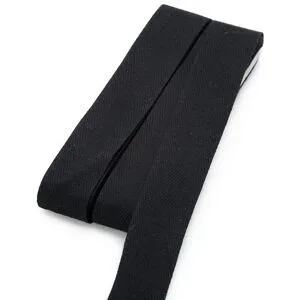 buttinette Nahtband, schwarz, Breite: 2 cm, 5 m