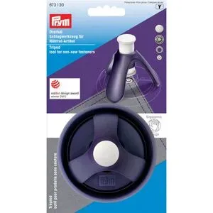 Prym Dreifuß Schlagwerkzeug für Nähfrei-Artikel, ergonomisch