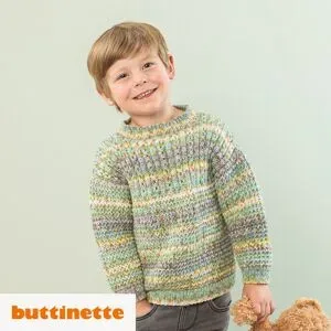 Strickanleitung ? Jungenpullover aus Woll Butt Venia