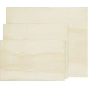 Sperrholzplatten, 3 Stück
