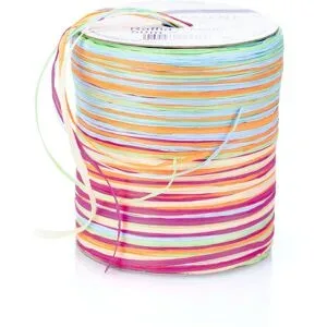 Raffia-Bast Multi 50 m, bunt