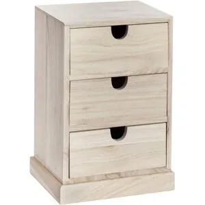 Schränkchen aus Holz, 15,5 x 11 x 24 cm.