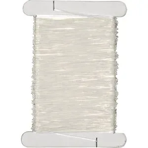 Elastikfaden, transparent, 0,8 mm, 10 m
