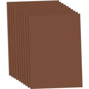 Tonzeichenpapier, braun, 50 x 70 cm, 10 Blatt