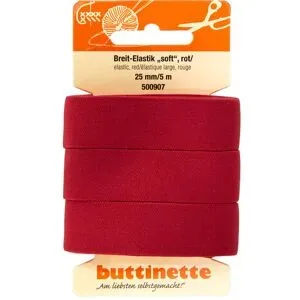 buttinette Soft-Gummiband 