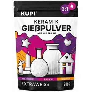 Keramik Gießpulver, extraweiß, 900 g