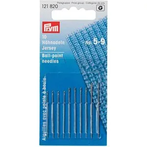 Prym Jersey-Nähnadeln, Stärke: 0,6 ? 0,8 mm, Länge: 35 ? 40 mm, Inhalt: 10 Stück