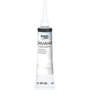 Konturenfarbe für Seide, schwarz, 20 ml