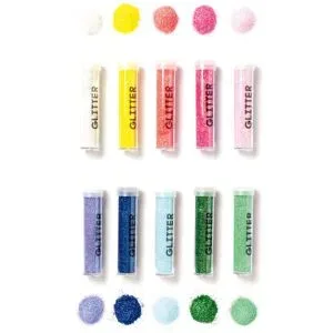 folia Glitter, bunt, 10x 7 g
