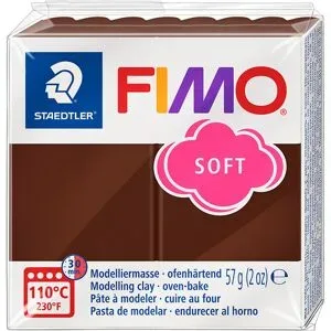 Fimo-Soft, schokolade, 57 g