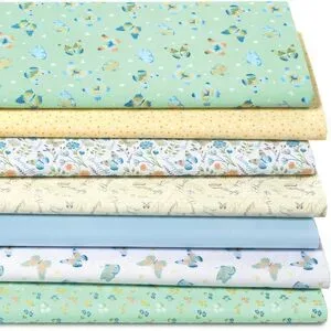 Patchwork- und Quiltpaket ?pastel spring?, grün-color