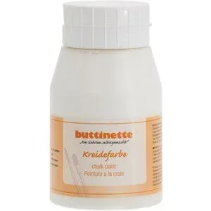 buttinette Kreidefarbe weiß, 500 ml