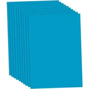 Fotokarton, hellblau, 50 x 70 cm, 10 Blatt