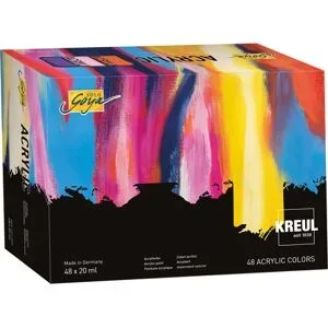 Kreul Künstler-Acrylfarben, 48x 20 ml