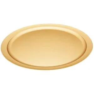 Deko-Teller, gold, 40 cm Ø