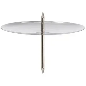 Kerzenhalter, silber, 6 cm Ø, 4 Stück