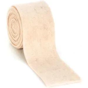 Filzband, natur, 7,5 cm, 3 m