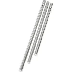 Klangstäbe, silber, 12 - 16 cm, 3 Stück
