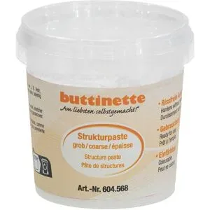 buttinette Strukturpaste, grob, 225 g