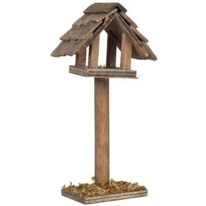 Vogelhäuschen aus Holz, 10,5 cm