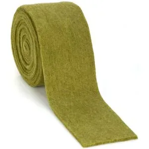 Filzband, grün, 7,5 cm, 3 m