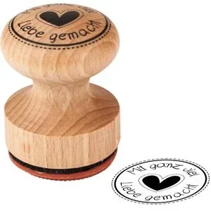 Holzstempel rund 