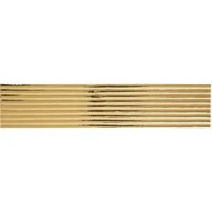 Verzierwachsstreifen gold, 22 cm, 9 Stück