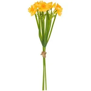 Narzissen, gelb, orange, 35,5 cm, 3 Stück