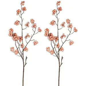 Deko-Zweige Beere, 42 cm, 2 Stück
