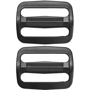 buttinette Leiterschnallen, für 25 mm breite Bänder, 4 Stück, Kunststoff