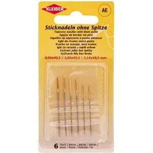 Kleiber Sticknadeln ohne Spitze, 6 Stück