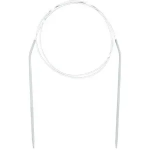 buttinette Rundstricknadel, Aluminium, 100 cm