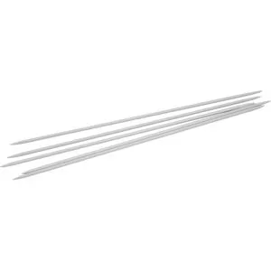 buttinette Strumpfstricknadeln, Aluminium, 20 cm