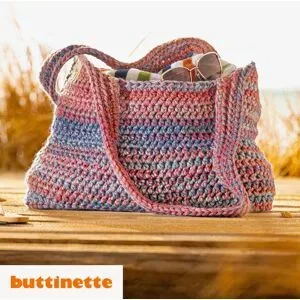 Häkelanleitung ? Schultertasche aus Lana Grossa Merino Twister