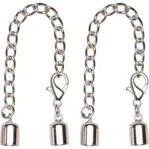 Verschlüsse, silber, 2 Stück