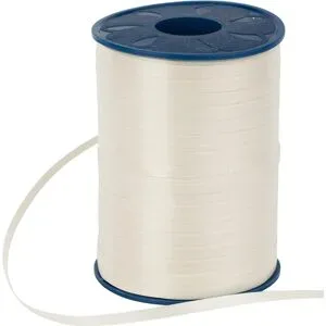 Geschenkband, creme, 5 mm, 500 m